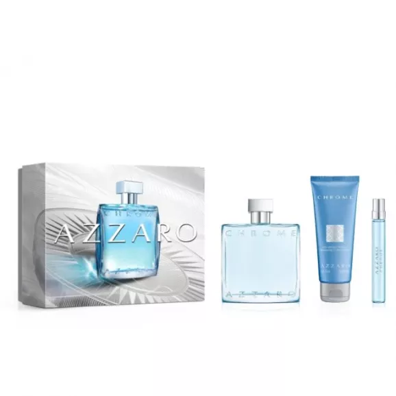 Azzaro Chrome Coffret Eau de Toilette 100ml 3Pcs