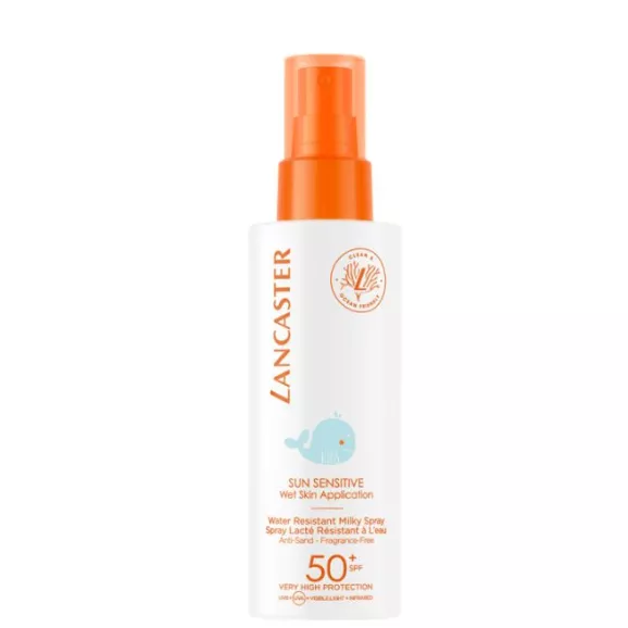 Lancaster Sun Sensitive Water Resistant Milky Spray For Kids SPF50 150ml