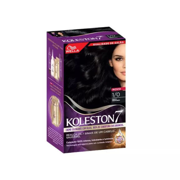 Wella Koleston 1/0 Preto Profundo
