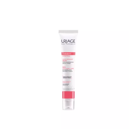 Uriage Toléderm Control Cuidado Apaziguante Rico 40ml