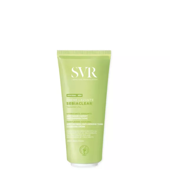 SVR Sebiaclear Creme Lavante Anti-Imperfeições Pele Tendência Acneica 200ml