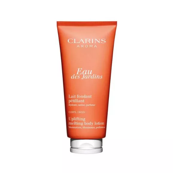 Clarins Eau des Jardins Lait Fondant Pétillant Leite de Corpo 200ml