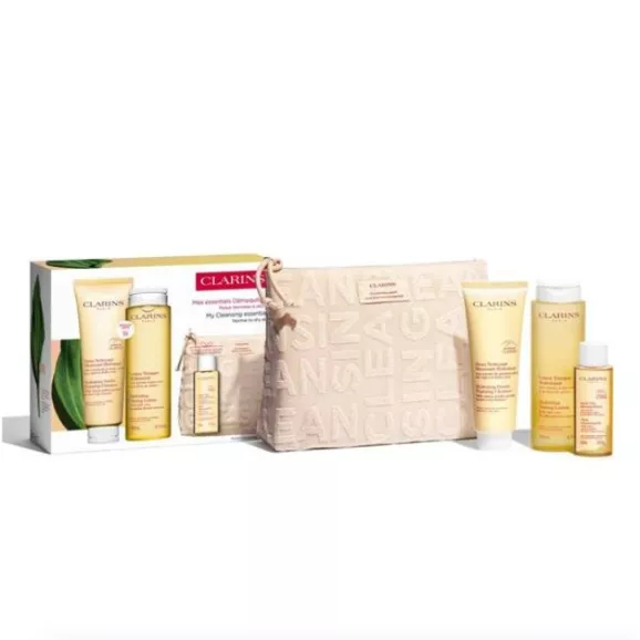 Clarins Coffret Essenciais de Limpeza Pele Sensível 125ml 4Pcs 