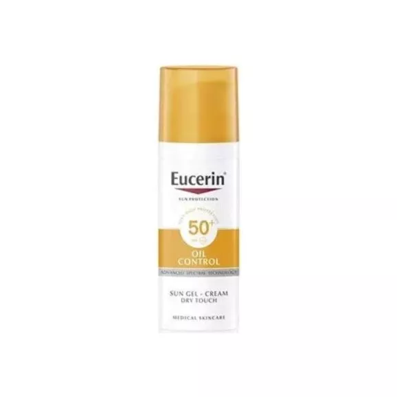 Eucerin Solar Oil Control Gel-Creme Toque Seco SPF50+ 50ml