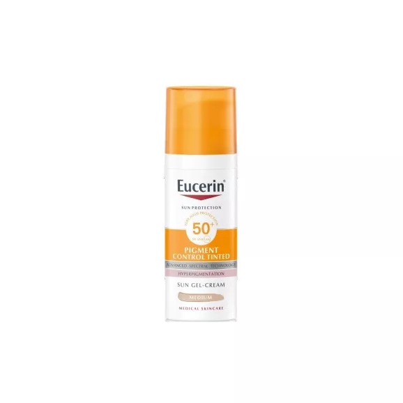 Eucerin Solar Photoaging Control Tinted Gel-Creme Médio SPF50+ 50ml