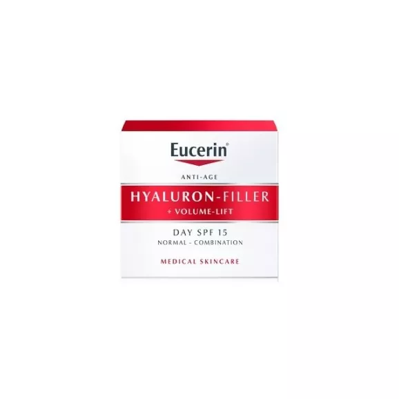 Eucerin Hyaluron-Filler + Volume-Lift Creme Dia Pele Normal a Mista 50ml