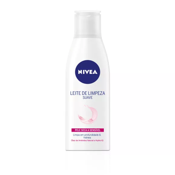 Nivea Leite Limpeza Suave Pele Seca-Sensivel 200ml