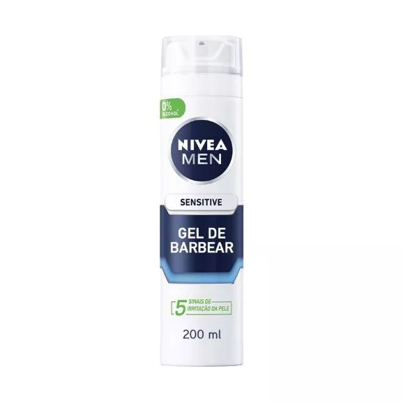Nivea Men Sensitive Gel Barbear 200ml