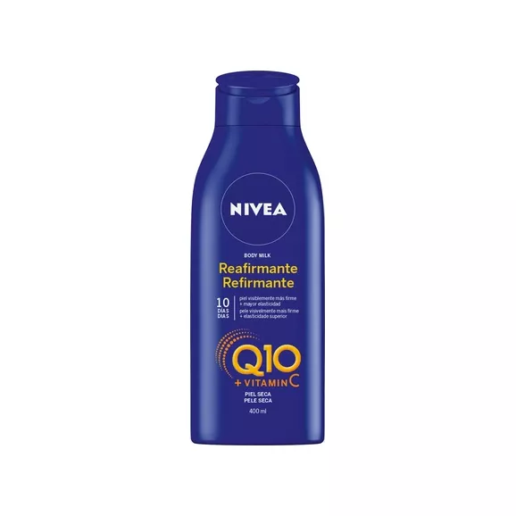 Nivea Body Milk Q10 Vitamina C Refirmante Pele Seca 400ml