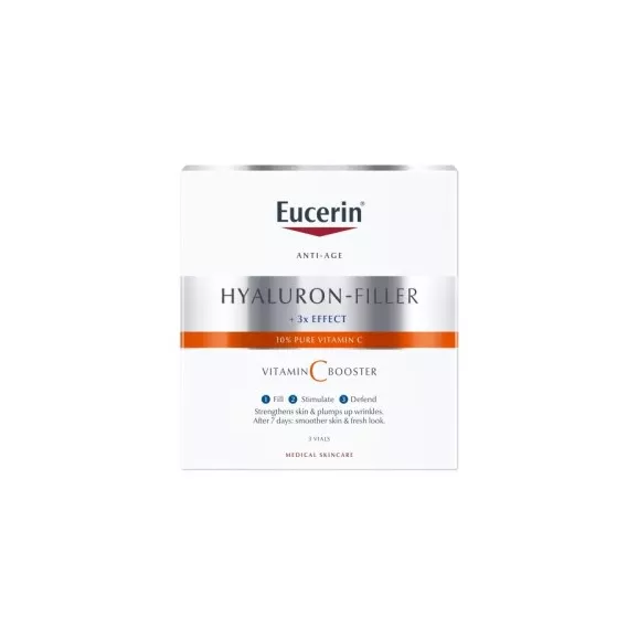 Eucerin Hyaluron-Filler x3 Effect Vitamin C Booster 3x7,5ml