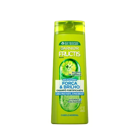 Fructis Champô 2 em 1 Normais Força e Brilho 250ml