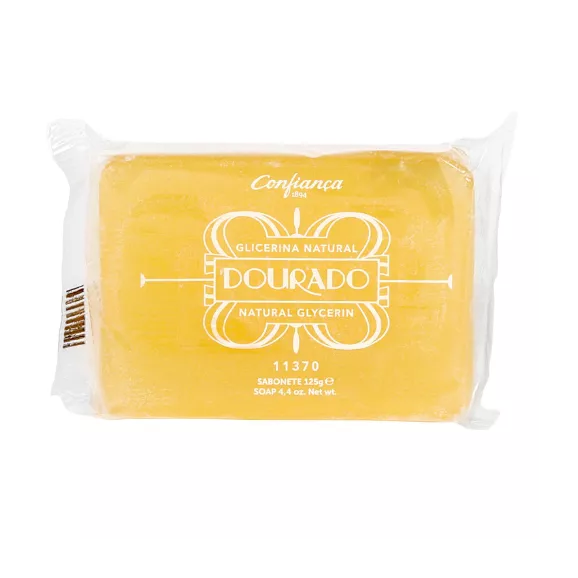 Confiança Sabonete Glicerina Dourado 125g