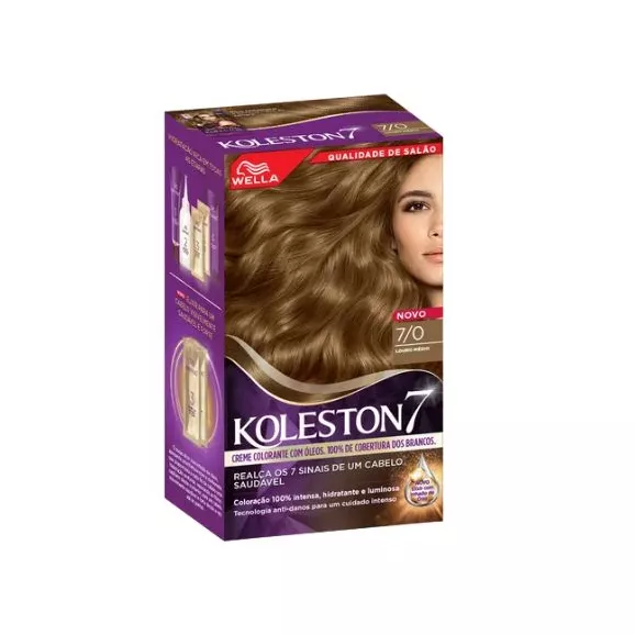 Wella Koleston 7/0 Louro Medio