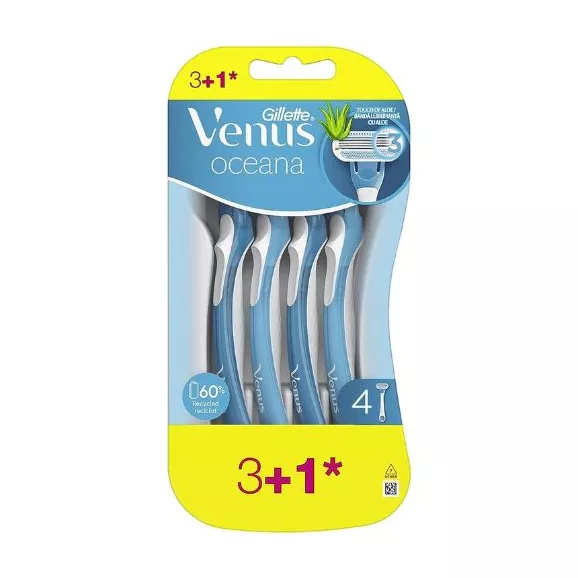 Gillette For Women Máquina Descartável Venus Oceana3