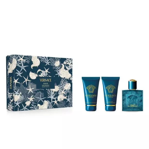 Versace Eros Coffret Eau de Toilette 50ml 3Pcs