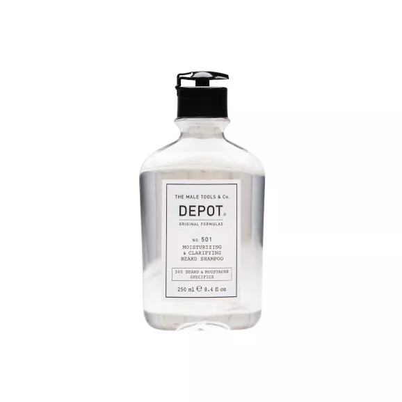 Depot Nº 501 Moisturizing & Clarifying Beard Shampoo 250ml