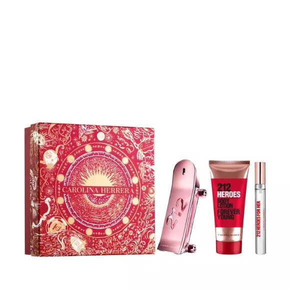 Carolina Herrera 212 Women Heroes Forever Young Coffret Eau de Parfum 80ml 3pcs