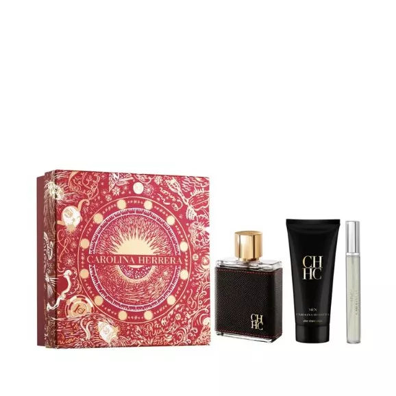 Carolina Herrera CH Men Coffret Eau de Toillete 100ml 3Pcs NV202310