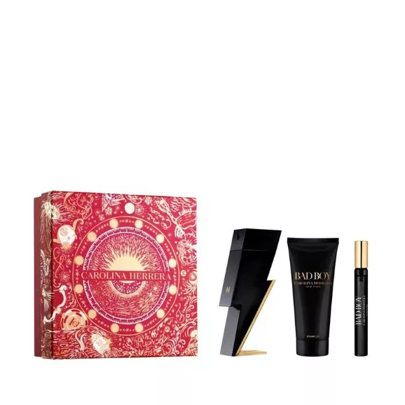 Carolina Herrera Bad Boy Coffret Eau de Toilette 100ml 3Pcs