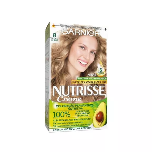 Garnier Nutrisse Crème 8 Louro Claro