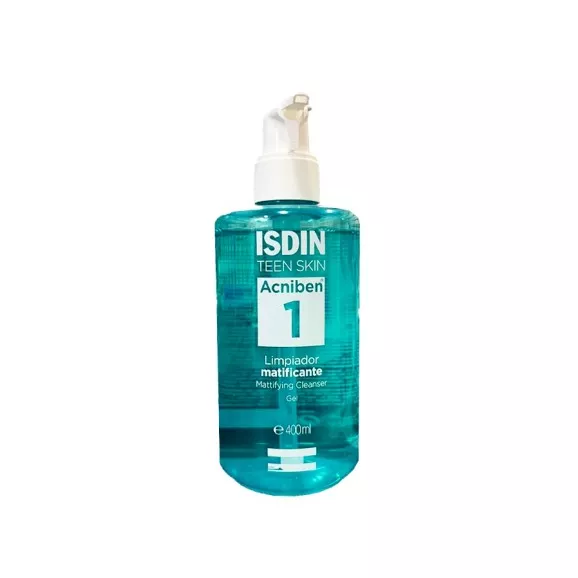 ISDIN Acniben Gel Limpeza Matificante Rosto e Corpo 400ml