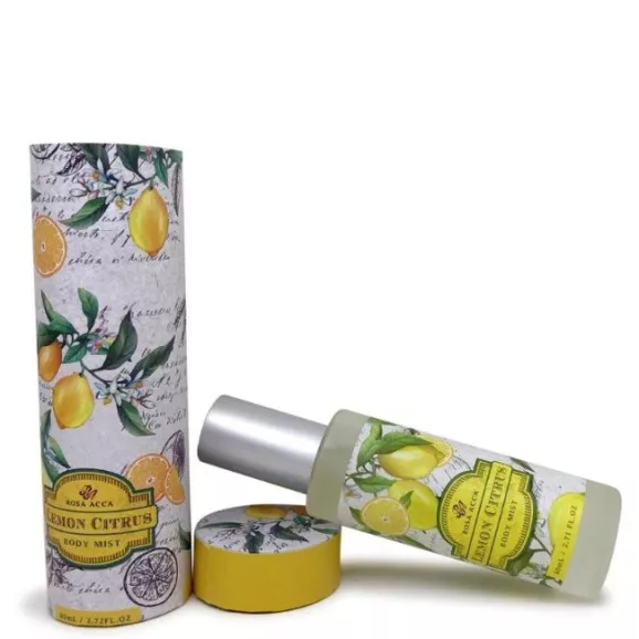 Rosa Acca Lemon Citrus Body Mist Fragrância Corpo Cítrico 80ml