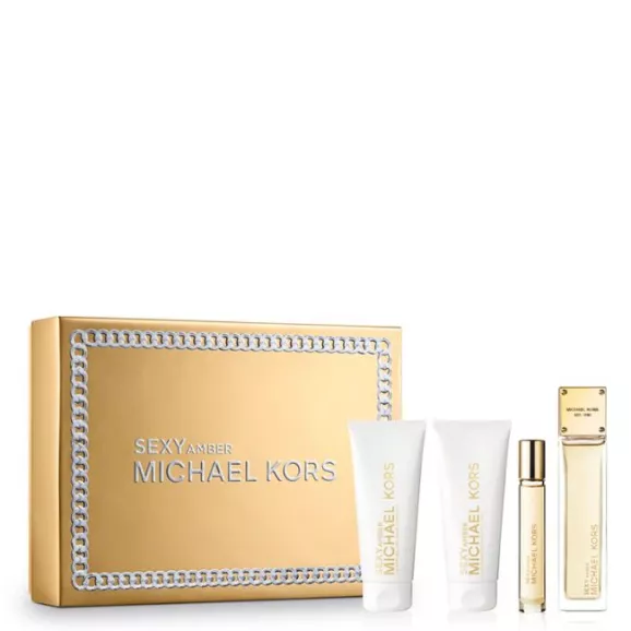 Michael Kors Sexy Amber Coffret Eau de Parfum 100ml 4Pcs NV2024