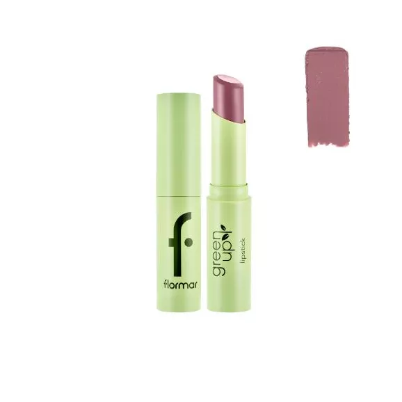 Flormar Green Up Lipstick-007 Pretty Nude 3g
