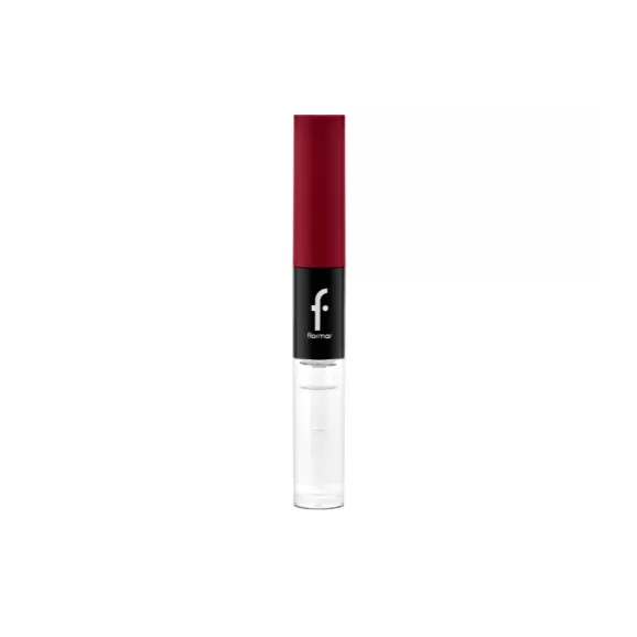 Flormar Duoglam Lipstick 008 Attractive Look