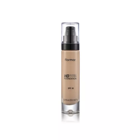 Flormar Invisible Cover HD Foundation SPF30 040 Light Ivory 30ml
