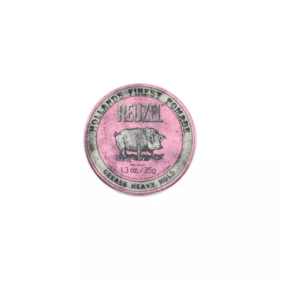 Reuzel Pink Pomade - Heavy Hold Grease 35g
