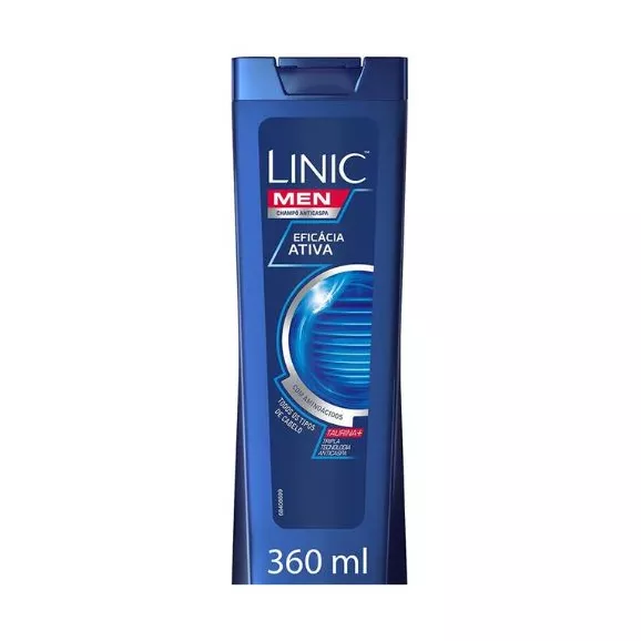 Linic Champô For Men Eficácia Activa 360ml