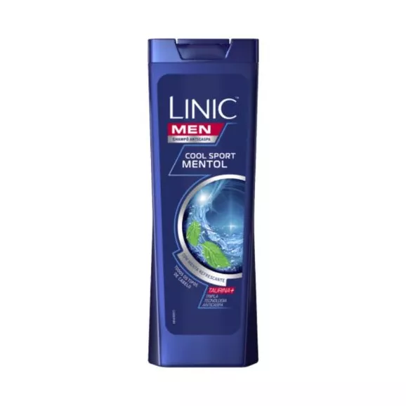 Linic Champô For Men Cool Sport Mentol 360ml