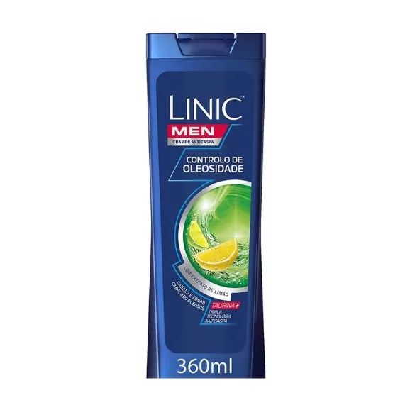Linic Champô For Men Contra Óleosidade 360ml