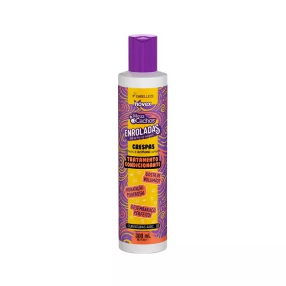 Novex Meus Cachos Enroladas Crespas Condicionador 300ml