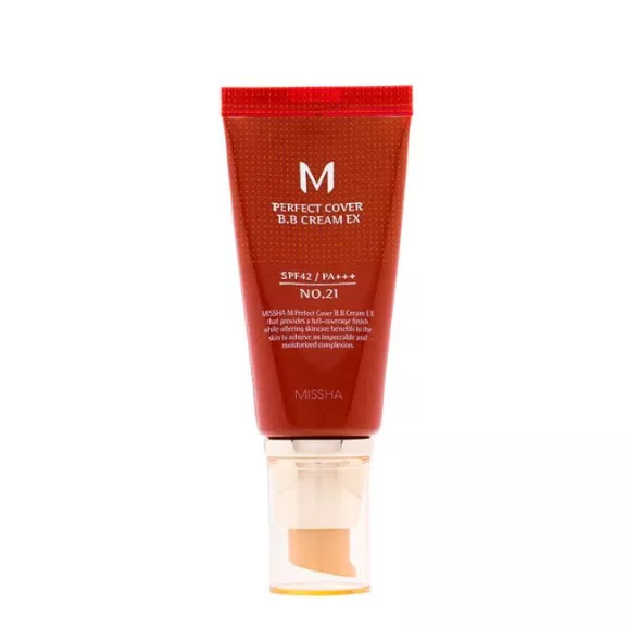 Missha M Perfect Cover BB Cream Spf 42 No.21 Light Beige 50ml