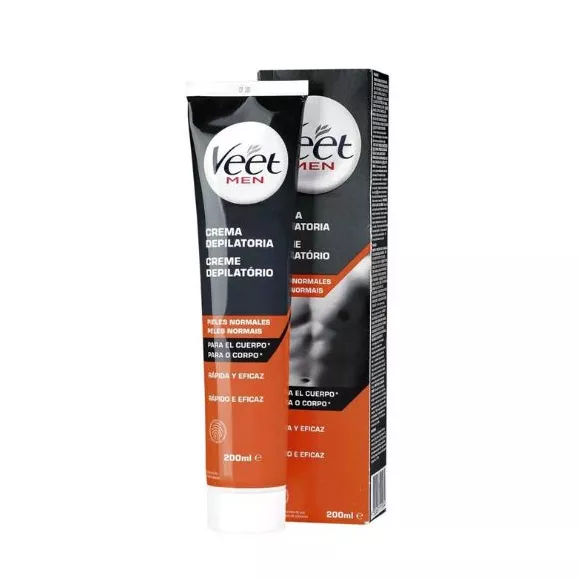Veet Men Creme Depilatório Corpo Pele Normal 200ml