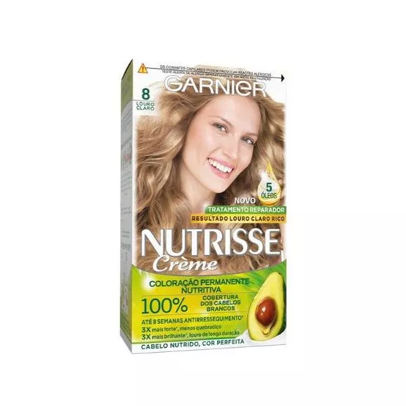 Garnier Nutrisse Crème 8 Louro Claro