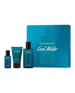 Davidoff Cool Water Man Coffret Eau de Toilette 125ml 3Pcs