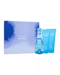 Davidoff Cool Water Women Coffret Eau de Toilette 100ml 3Pcs