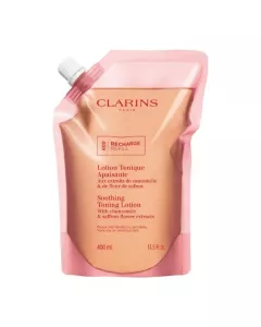 Clarins Lotion Tonique Apaisante Peles Muito Secas/Sensíveis Recarga 400ml 