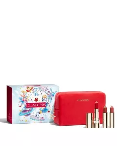 Clarins Coffret Coleção Joli Rouge 3,5g 4Pcs