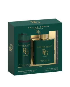 Racing Green For Men Coffret Eau de Toilette 100ml 3Pcs