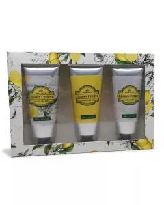 LEMON CITRUS CREME MAOS 3UN 50ML