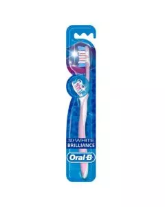 Oral B Escova de Dentes 3D White Brilho Radiante 1un.