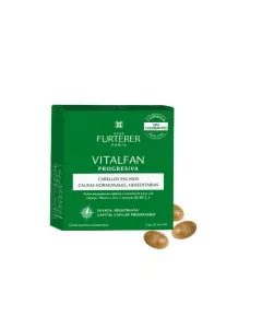 René Furterer Vitalfan Queda de Cabelo Progressiva 3x30 Cápsulas