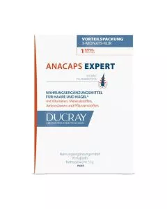 Ducray Anacaps Expert Queda de Cabelo Crónica 90 Cápsulas