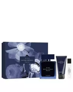 Narciso Rodriguez Bleu Noir Men Coffret Eau de Parfum 100ml 3Pcs