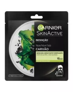 Garnier SkinActive Máscara Hidratante Purificante Carvão 1un.