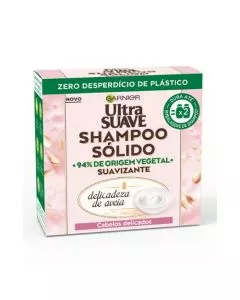 Garnier Ultra Suave Champô Sólido Delicadeza de Aveia 60g